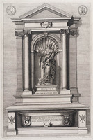 KG 15810
          <br/>
          Altaar met beeld St. Bibiana te Rome
          <br/>
          <em>Rossi, Giovanni Giacopo de (werkz. XVII)</em>